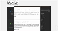 Desktop Screenshot of bedava.dk